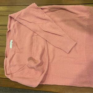LOFT Pink Crew Neck Sweater